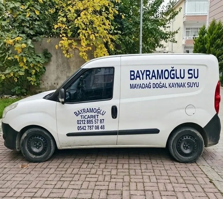 Bayramoğlu Su servis aracı: Mayadağ Doğal Kaynak Suyu